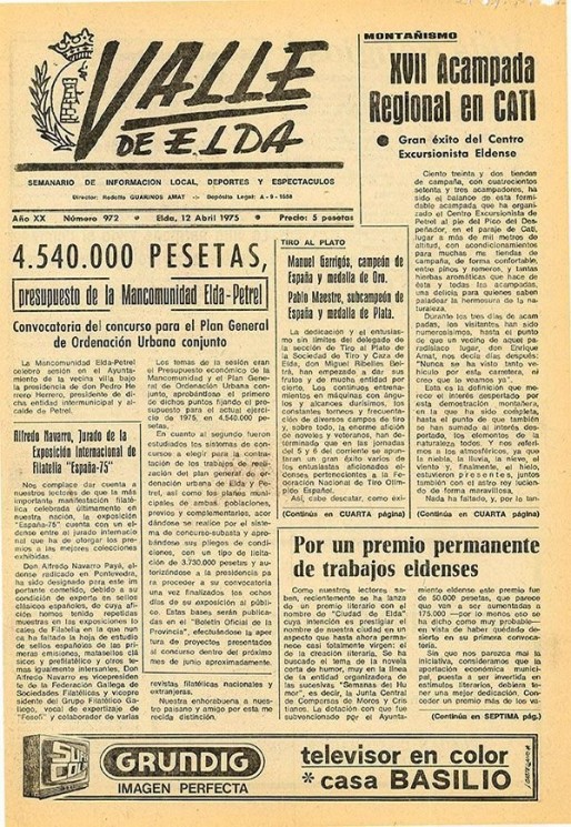 N&uacute;mero 0972<span>12 de abril de 1975</span>
