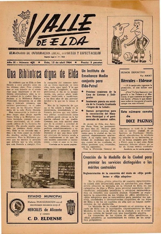 N&uacute;mero 0400<span>25 de abril de 1964</span>