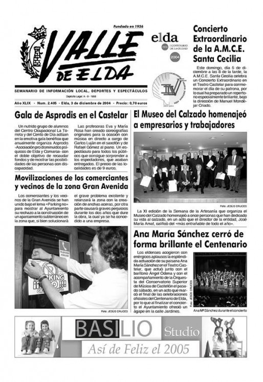 N&uacute;mero 2.405<span>3 de diciembre de 2004</span>