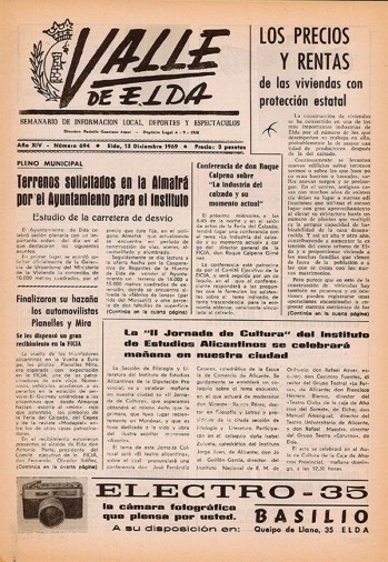 N&uacute;mero 0694 - 13 de diciembre de 1969
