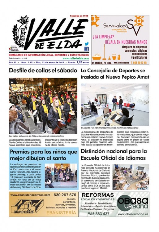 N&uacute;mero 2.972<span>12 de enero de 2018</span>