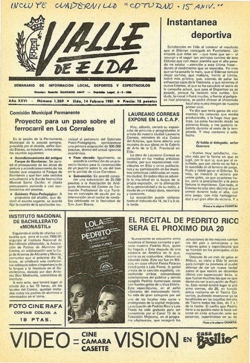 N&uacute;mero 1.269<span>14 de febrero de 1981</span>
