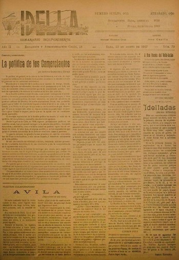 Idella n&ordm; 079 - A&ntilde;o 1927