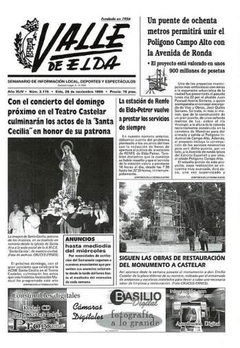 N&uacute;mero 2.175 - 26 de noviembre de 1999