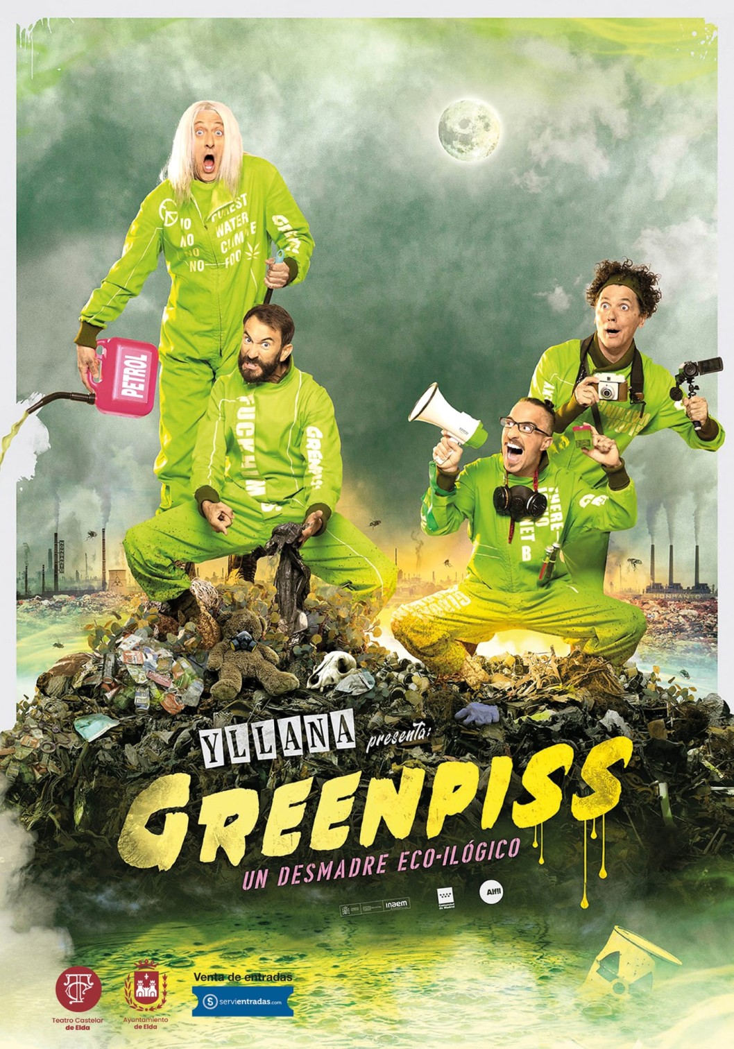 Teatro: "Greenpiss, un desmadre eco-ilógico" Teatro: "Greenpiss, un desmadre eco-ilógico"