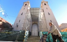 San Ant&oacute;n posiblemente no podr&aacute; dar sus tradicionales "vueltecicas" a la entrada del templo de Santa Ana