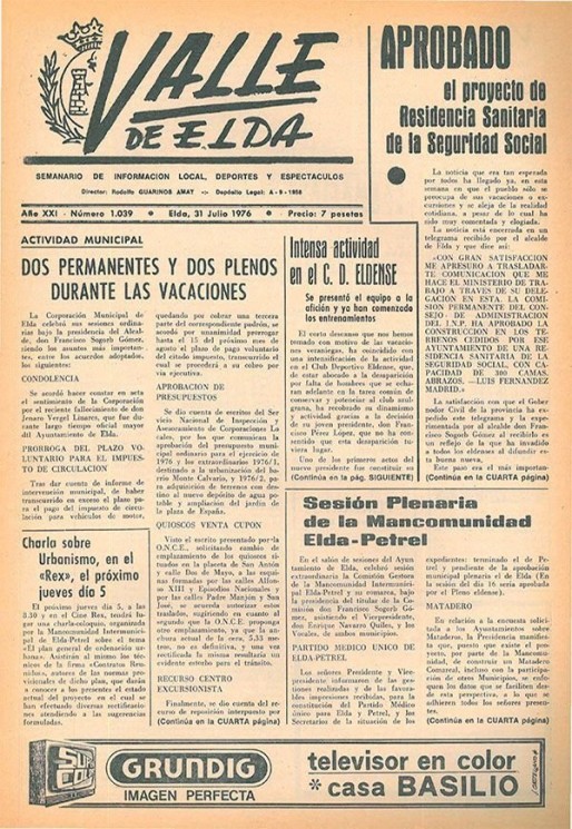 N&uacute;mero 1.039<span>31 de julio de 1976</span>
