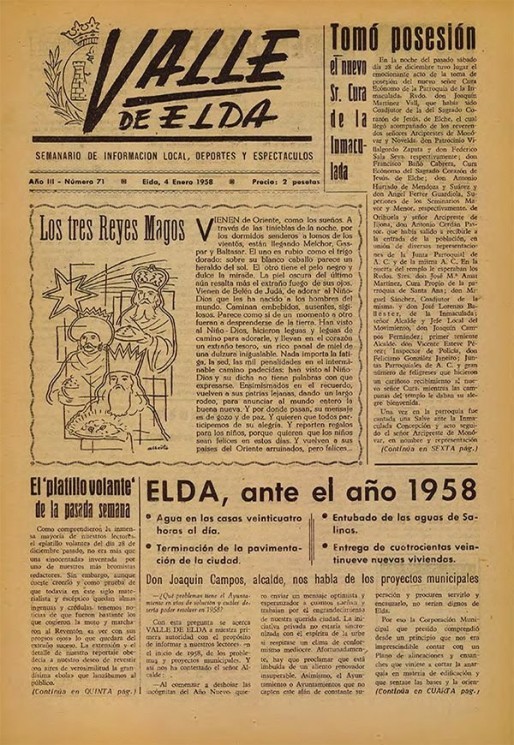 N&uacute;mero 0071<span>4 de enero de 1958</span>