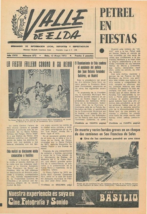 N&uacute;mero 0872<span>12 de mayo de 1973</span>