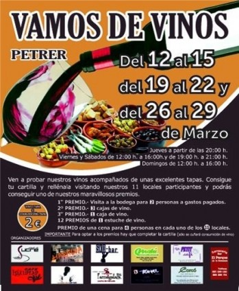 Comienza la segunda edici&oacute;n de "Vamos de vinos" en Petrer