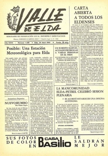 N&uacute;mero 1.328 - 24 de abril de 1982