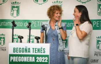 Bego&ntilde;a Ten&eacute;s ser&aacute; la pregonera de las Fiestas Patronales de Petrer