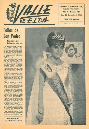 N&uacute;mero 0461 - 26 de junio de 1965