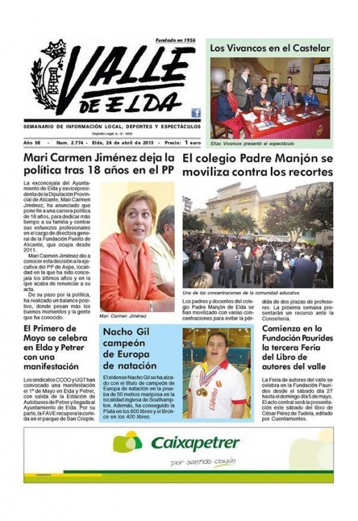 N&uacute;mero 2.774<span>26 de abril de 2013</span>