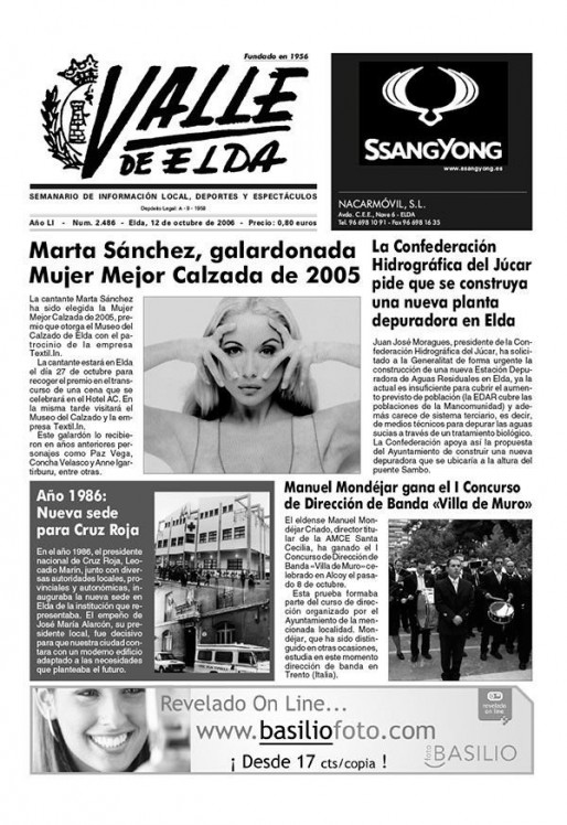 N&uacute;mero 2.486<span>12 de octubre de 2006</span>