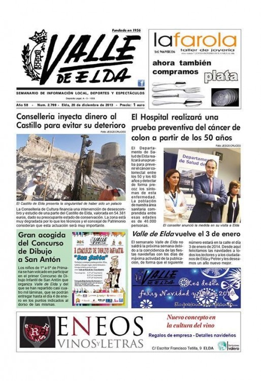 N&uacute;mero 2.799<span>20 de diciembre de 2013</span>
