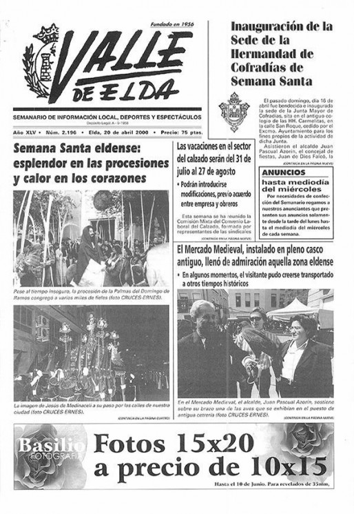 N&uacute;mero 2.196<span>20 de abril de 2000</span>