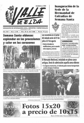 N&uacute;mero 2.196 - 20 de abril de 2000