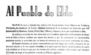 La huelga del hilo