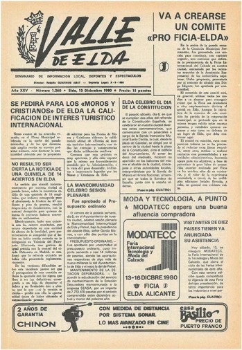 N&uacute;mero 1.260 - 13 de diciembre de 1980