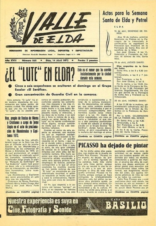 N&uacute;mero 0868<span>14 de abril de 1973</span>