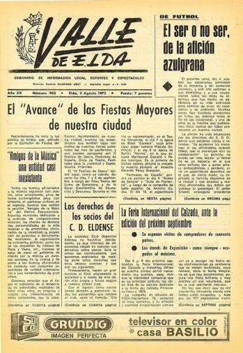 N&uacute;mero 0988 - 2 de agosto de 1975