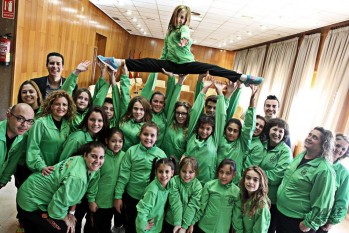 Alfaro recibe a los deportistas del Gimnasio Espadas tras sus &eacute;xitos en el Campeonato de Europa de Fitkid