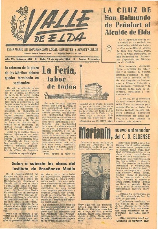N&uacute;mero 0520<span>13 de agosto de 1966</span>