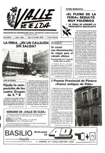 N&uacute;mero 1.680 - 21 de julio de 1989