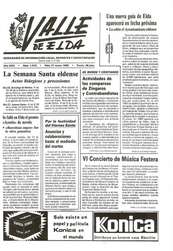 N&uacute;mero 1.518 - 21 de marzo de 1986