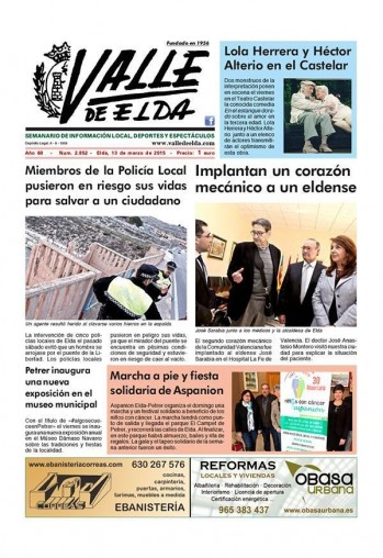 N&uacute;mero 2.852 - 13 de marzo de 2015