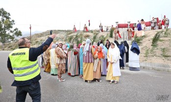 La lluvia obliga a suspender el V&iacute;a Crucis Viviente