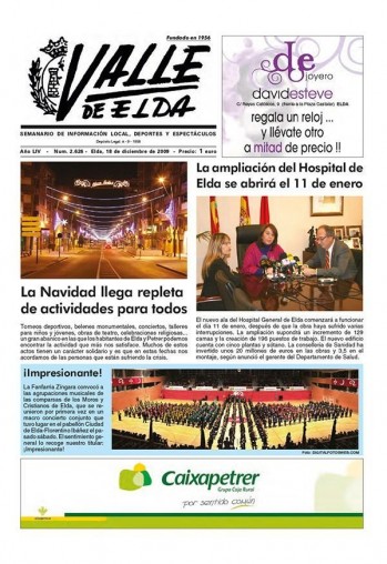 N&uacute;mero 2.626 - 18 de diciembre de 2009