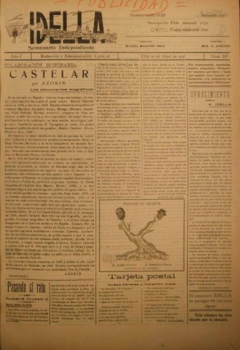 Idella n&ordm; 010 - A&ntilde;o 1926