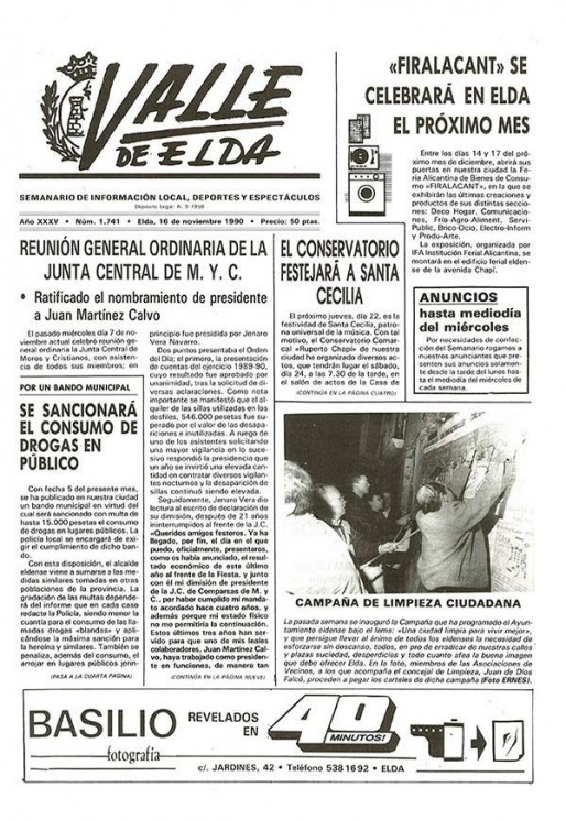 N&uacute;mero 1.741<span>16 de noviembre de 1990</span>