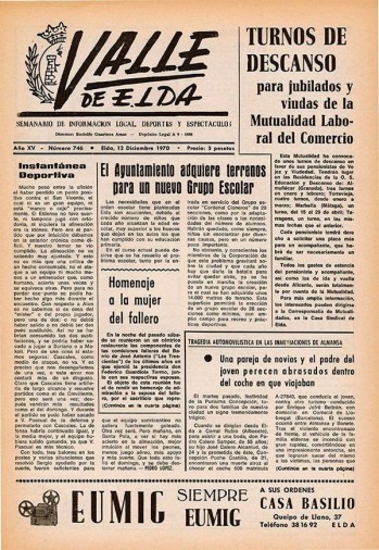 N&uacute;mero 0746 - 12 de diciembre de 1970