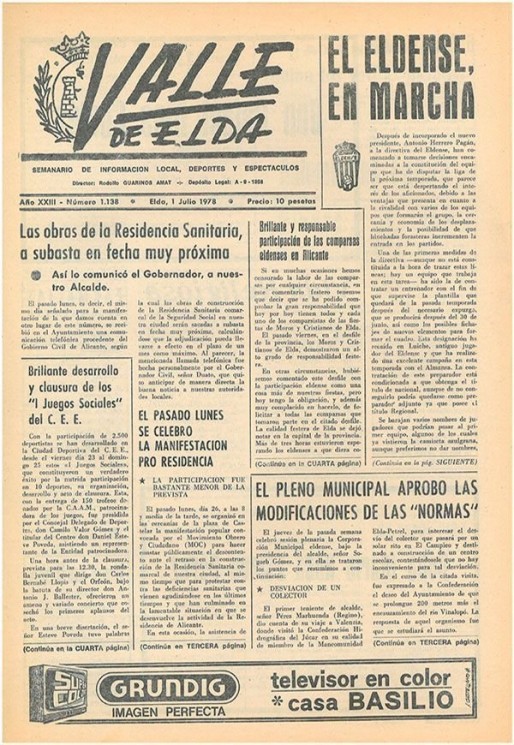 N&uacute;mero 1.138<span>1 de julio de 1978</span>