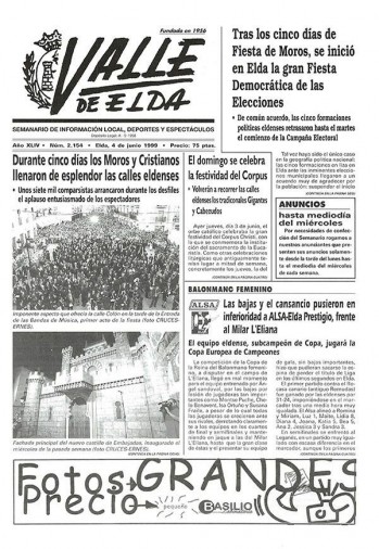 N&uacute;mero 2.154 - 4 de junio de 1999