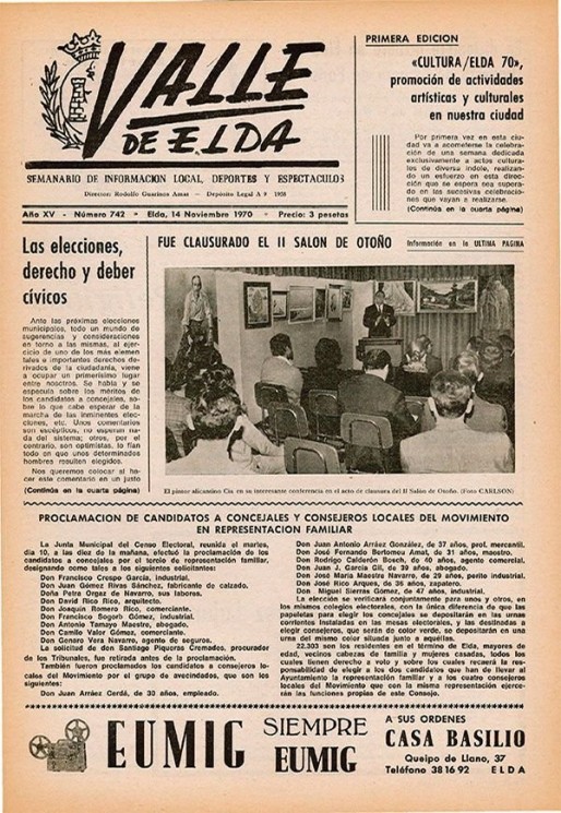 N&uacute;mero 0742<span>14 de noviembre de 1970</span>