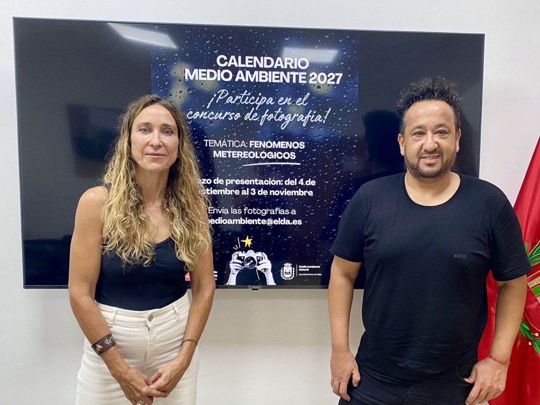 Elda dedica su calendario de Medio Ambiente de 2027 a los fen&oacute;menos meteorol&oacute;gicos