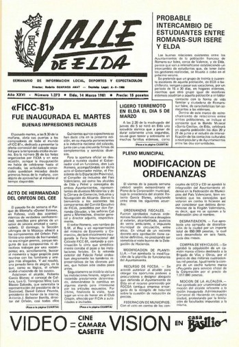 N&uacute;mero 1.273 - 14 de marzo de 1981