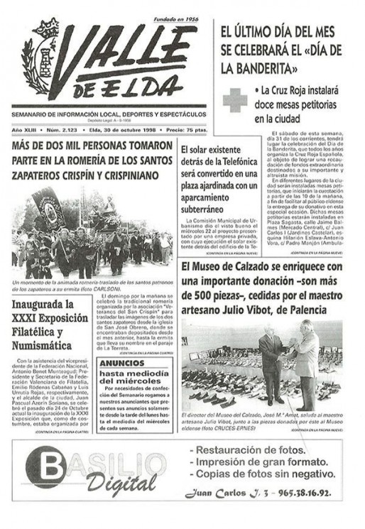 N&uacute;mero 2.123<span>30 de octubre de 1998</span>