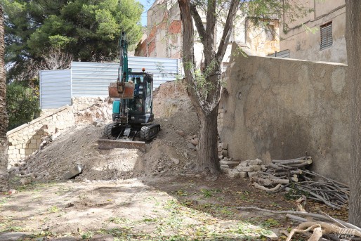 Comienzan las obras de las "escalericas de San Ant&oacute;n"