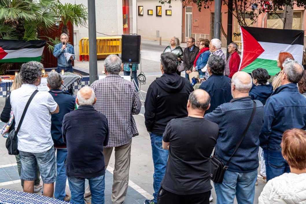Concentración contra el genocidio palestino Concentración contra el genocidio palestino