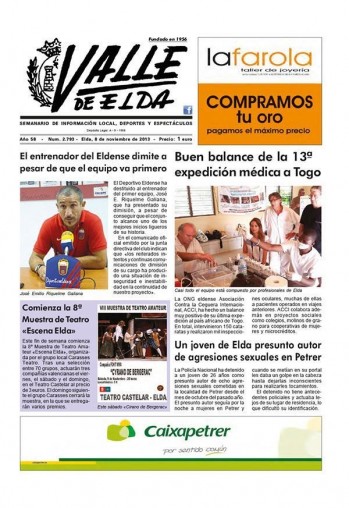 N&uacute;mero 2.793 - 8 de noviembre de 2013
