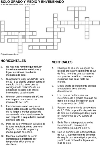 Solo grado y medio y envenenado