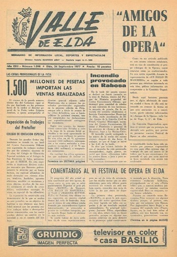 N&uacute;mero 1.098 - 24 de septiembre de 1977