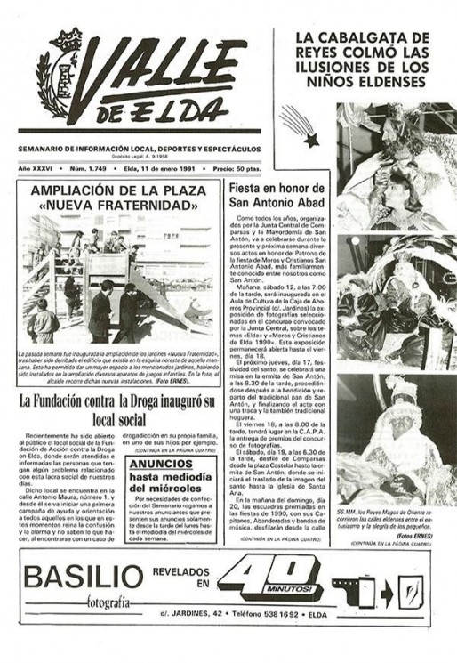 N&uacute;mero 1.749<span>11 de enero de 1991</span>
