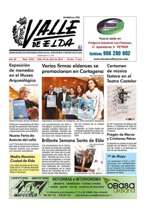 N&uacute;mero 2.816 <span>25 de abril de 2014</span>