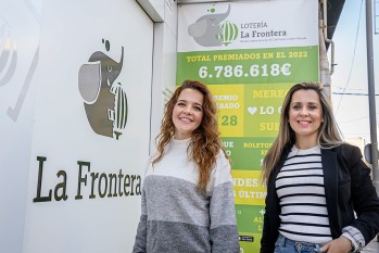La administraci&oacute;n La Frontera reparte 45.000 euros en la Bonoloto